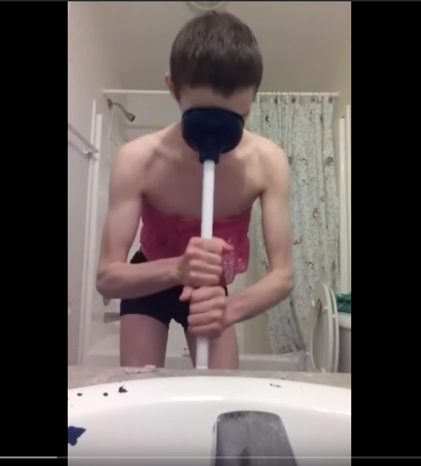 Toilet Plunger Twink Is Now Doing Porn